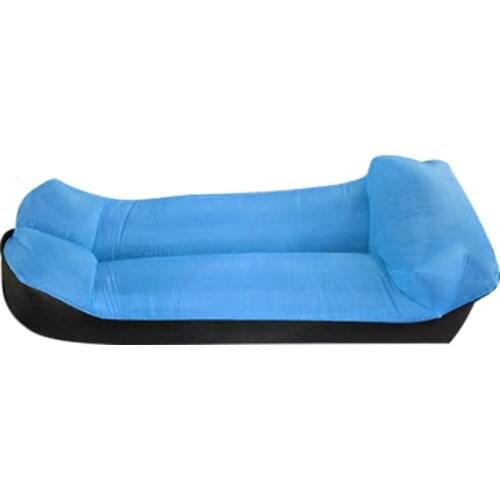 Single Nap Air Sofa Bed Household Outdoor Camping Folding Air Cushion Portable Lazy Man Air Sofa Bed Inflatable Cushion