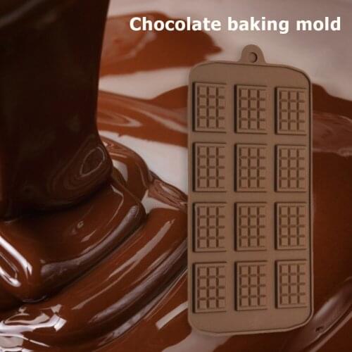 Pudding Cake Chocolate Mould DIY Molds Kitchens Silicone Waffle Fondants Bakeware for Kitchen Cake Making Elements
