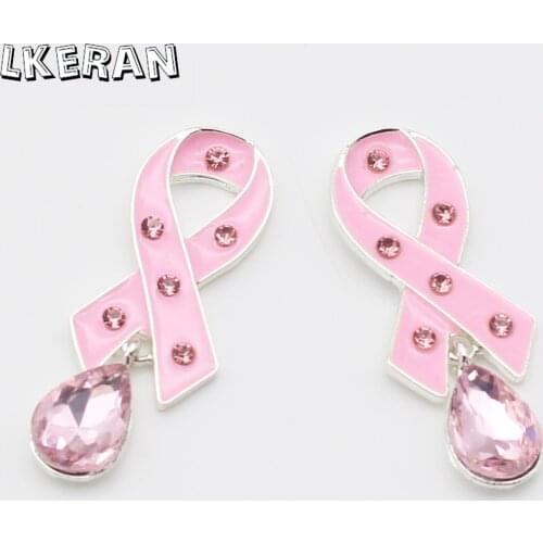 2Pcs Pendant Rhinestone Buttons Handicraft For Sewing Diy Pink Craft Supplies Clothing Memorial Pattern Decoration Accessories