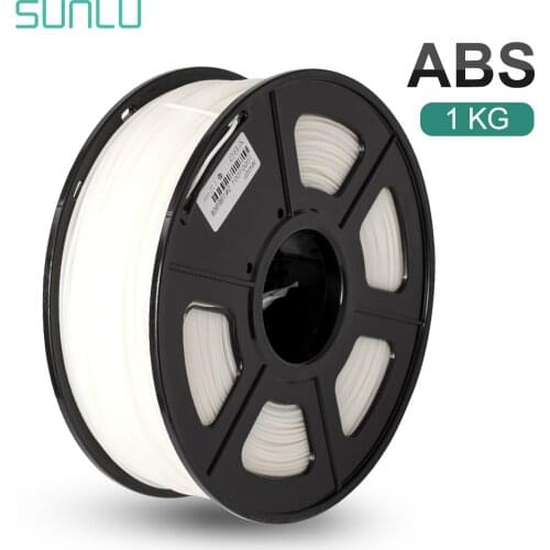SUNLU 1.75 MM ABS 3D Filament 1kg Plastic ABS 3D Printer Filaments 3D Printing Materials Fast Shipping