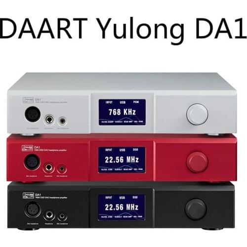 DAART Yulong DA1 AK4499EQ DAC Headphone Amplifier Pre-Amp All In One DSD512 32Bit/768kHz Decoder AMP
