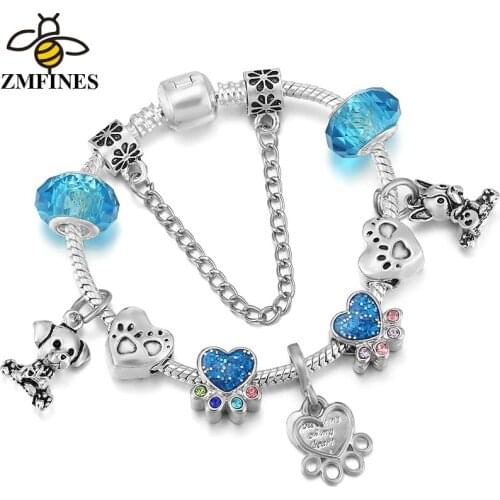 Синие браслеты ZMFINES China At AliExpress