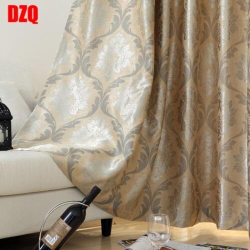 2021 New Flat Curtains European Style Fabric Shading Curtains for Living Dining Room Bedroom Window Curtain