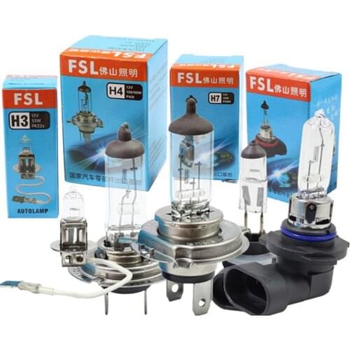 24V 100W Car Halogen Bulbs H3 H4 H7 Headlights For Auto Fog Lamps use for Communication Vehicle 、Crane and Mining Truck et