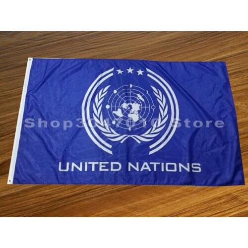 3x5ft Flag united nation banner