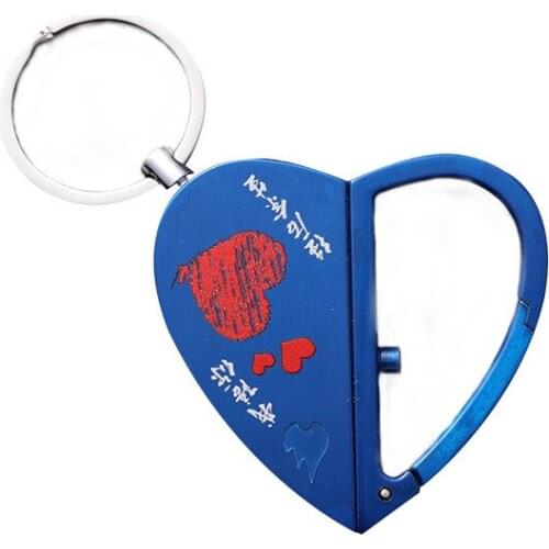 Love Keychain Heating Wire Lighter Folding USB Charging Lighter Idea Smoking Accessories for Weed Cute for Girls Gift for Girl