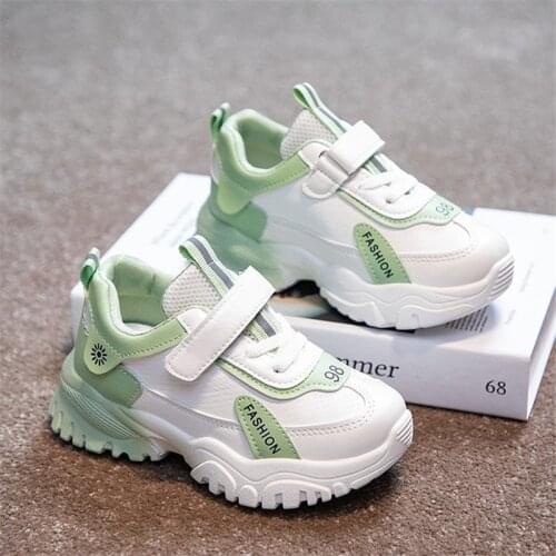 Kids Sports Basketball Shoes 1-12 Years Autumn Winter Boy Wear-resistant Sneakers Plush Fur Girls Light Shoes Baby Running Shoes