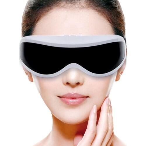 Electric Eye Massager Mask Migraine Eye Vision Improvement Forehead Eye Care Glasses Massage Wireless Vibration Eye Magnetic
