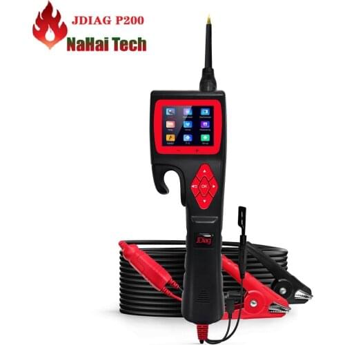 JDiag Smart Circuit Tester Powerful Probe P200 SMARTHOOK Circuit Tester Diagnose Vehicle Electrical System Circuit Problem P200