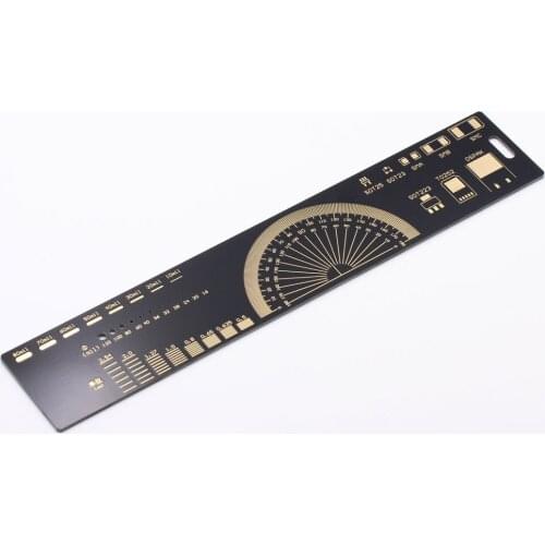 PCB Ruler PCB engineering ruler 20CM ruler/PCB drawing ruler/protractor/PCB design/development
