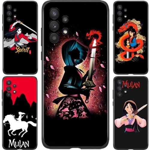 Princess mulan For Samsung A91 A72 A71 A52 A51 A42 A41 A32 A31 A22 A21S A12 A11 A03 A02S A01 5G Phone Case