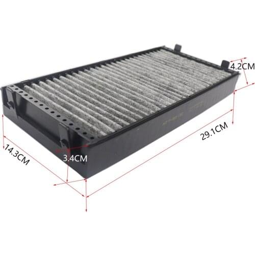 2pcs Replacement Cabin Air Filter 64316945586 For BWM X5 X6 3.0T 3.0L 3.0TDI 4.4T 4.8L 2.0T 4.0T