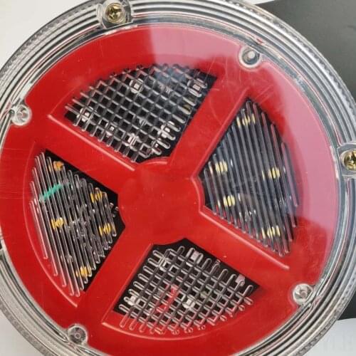 Brake light large truck FORk anti-collision rear light engineering vehicle x number light box cargo 24v reversing rear light