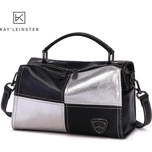 Guess Messenger Bags Genuine Handbags For Women 2021 New Fashion Large Capacity Female Shoulder Bag Contrast Color