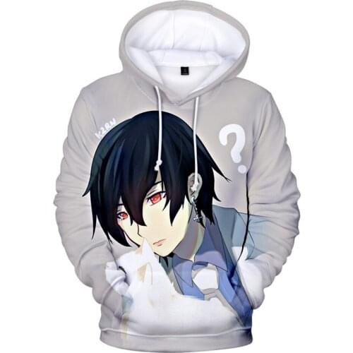 3D Print Nobleman Sweatshirt Hoodie Men Fashion Women Casual Long Sleeve Hoodies Cartoon Pullover Boys Sweatshirts Mens Hoodies