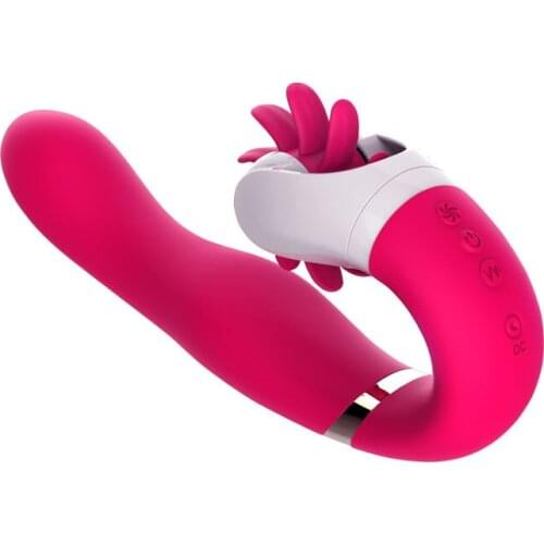 Masturbation Rotating Electric Lick Tongue Massage Orgasm Vibrator Clitoris Stimulation Roller Vibrator Sex Toys for Women