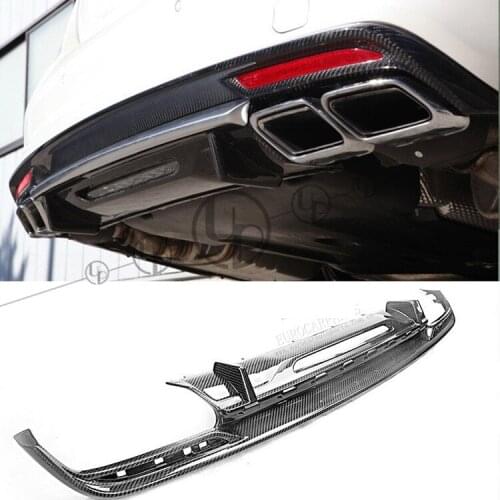 Carbon fiber rear diffuser for W222 S63/S65 facelift t K style 2014y