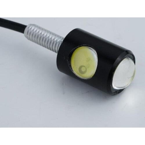 1 pair of motorcycle LED turn signal lights, electric vehicle screw modified lights, lights eagle double eye J3W4