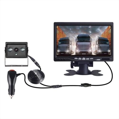 12V24V Large truck reversing camera Reverse image HD night vision infrared Reversing camera Imaging system Reversing radar