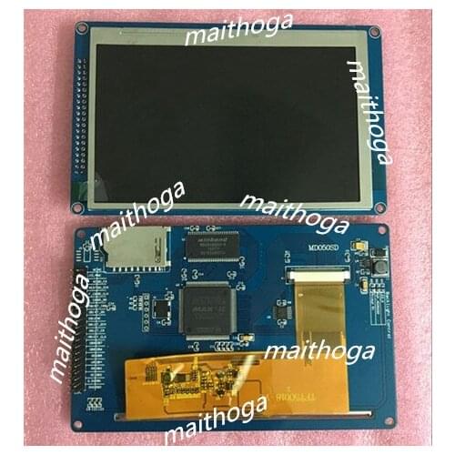 5.0 inch 16M MD050SD TFT LCD Module 800*480 MCU Bus Interface (No Touch Panel)