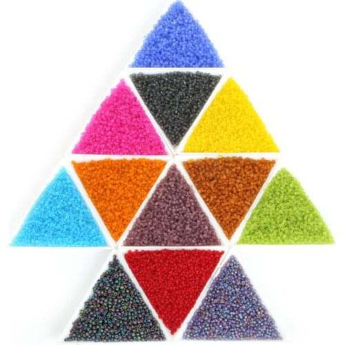 New Fashion 2mm Approx 2000Pcs Frosted Glass Loose Specar Seed Beads Pick For Jewelry Making Bracelet DIY Jewelry Findings