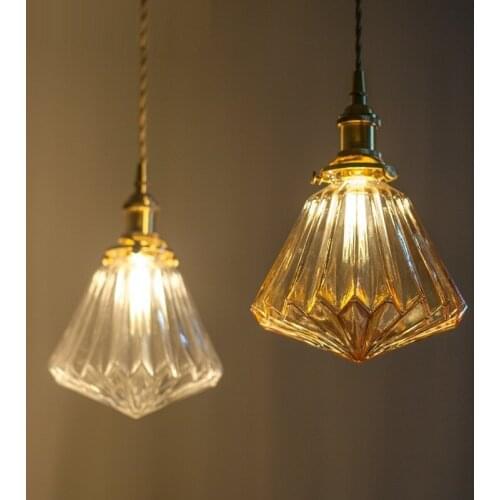 Deco maison pendant lights crystal living room restaurant bedroom industrial lamp luminaire suspendu hanglamp