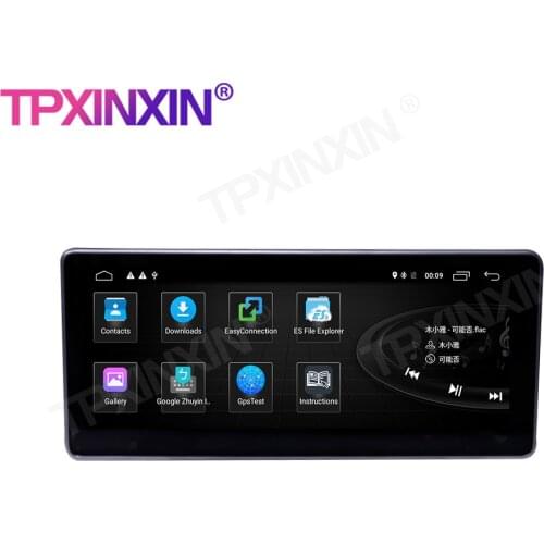 For Audi A4 A4L 2017-2019 Wireless Carplay 8+128G Android 10.0 GPS Car Multimedia Tesla Player Head Unit Audio Radio Navigtion