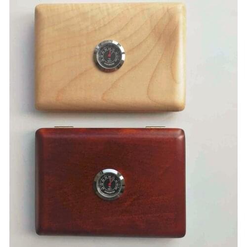 Maple Wooden Oboe Reed Case 12PCS With Hygroneter Reed Hold