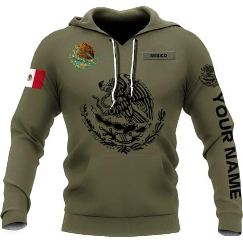 Mexican Aztec Warrior Love Country 3D Print XS-7XL Hoodie Man Women Harajuku Outwear Zipper Pullover Sweatshirt Casual Unisex-1