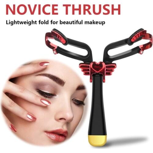 2 Color Reusable Adjustable Eyebrow Stencil Makeup Shaper Eye Brow Makeup Model Template Eyebrows Card Styling Tools