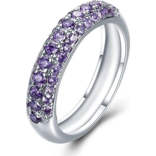 New Elegance of the platinum plated fashion ladies ring fashionable high quality zircon girls gifts drop shipping