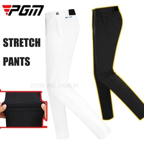PGM Golf Clothes Mens Wear Trousers Spring Summer Sports Ball Long Pants Slim XXS-XXXL Ultra-Stretch High-elastic Quick Dry Tee