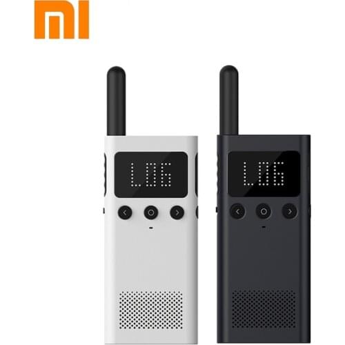 Xiaomi Mijia Walkie Talkie Interphone 1S FM Radio 5 Dayds Standby Phone APP Location Share Fast Team Talk For Smart Control