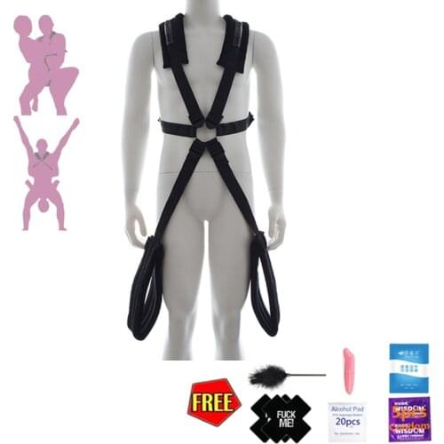 Sex Swing Bondage Restraints Fetish Bdsm Adult Sex Toys for Couples Women SM Slave Product Erotic Toys Harness Leg Spreader