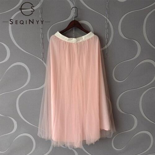 Женские летние юбки SEQINYY China At AliExpress