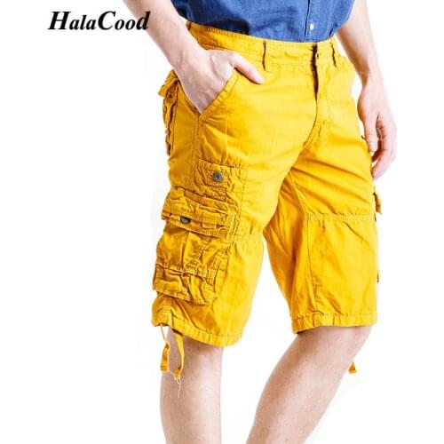 Summer Military Cargo Shorts Men Hot Sale Casual Shorts Fashion Brand Clothing Cotton Shorts Male Fashion Army Work Shorts 40