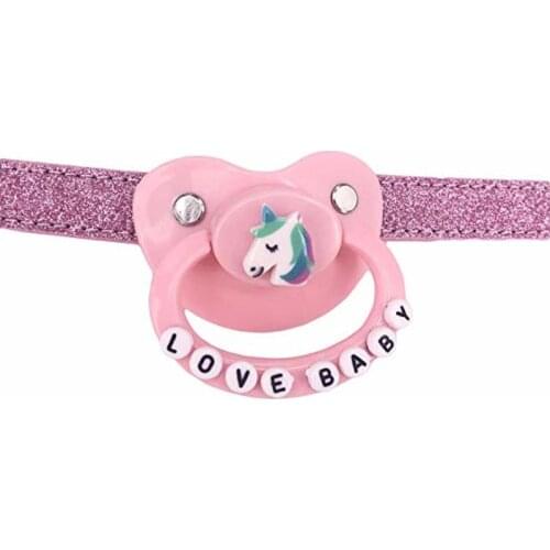 ABDL Gag Pacifier Adult Pacifier Plus Size Dummy Ddlg Baby Girl Silicone Adult Pacifier Gag Rose Red Abdl Pacifiers Large Size