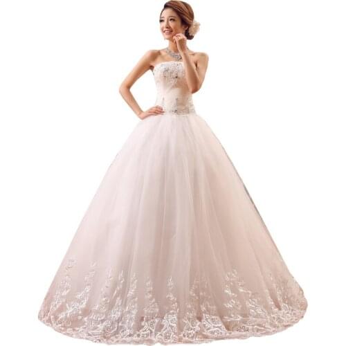 Wedding Dress Ball Gowns Lace Up Bride New Luxury Wedding Dresses Princess Dresses Plus Size