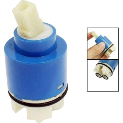 T-Best In Aliexpress promotion Blue Ivory Plastic 35mm Diameter Water Tap Cartridge Valve