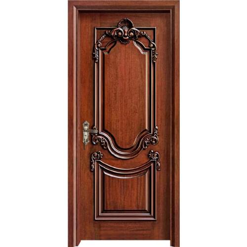 Custom traditional doors solid oak wood doors contemporary single front door interior door available C-016