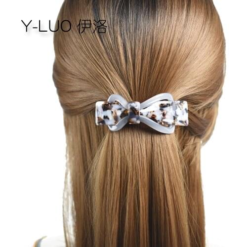 Women headwear cute hair clips for girls vintage hair barrettes fashion bow hair accessories for women
