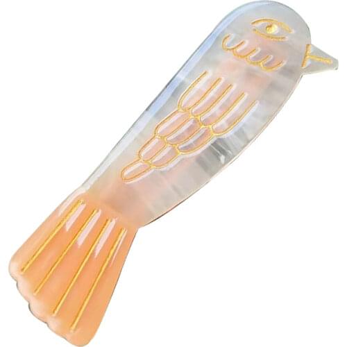 Girls Acetate Hair Jewelry Vintage Bird Hair Pins And Clips for Women Hairpins Clamps Duckbill Accessaries Fashion Jewelry