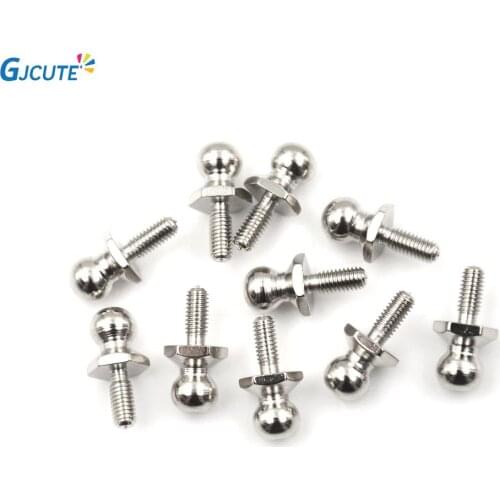 10pcs 02038 Number HSP Ball Head Screw for RC 1/10 Model Car Buggy Truck Spare Parts Metal