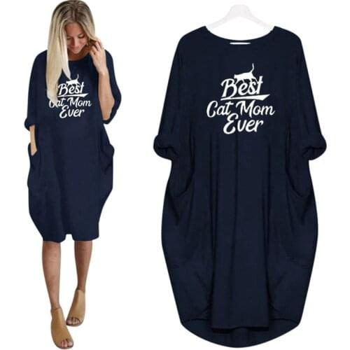 2020 Fashion T-Shirt For Women Pocket Best Mom Ever Letter Print Tshirt Tops Graphic Tees Women Off The Shoulder