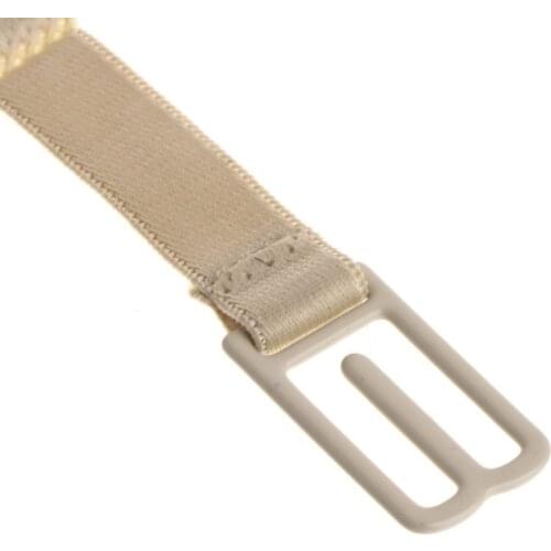 3 Pcs Upgrade Women Anti Slip Bra Straps Adjustable Holder Belt With Back Clips