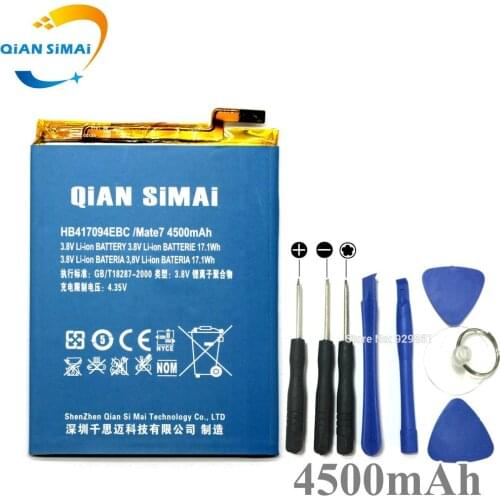 New HB417094EBC 4900mAh Battery +Repair Tools For Huawei Ascend Mate 7 Battery Mate7 MT7 TL00 TL10 UL00 CL00 Phone
