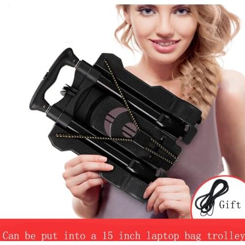 Free shipping Daily use at home small portable car folding mini trolley car camera bag trolley car shopping cart luggage cart