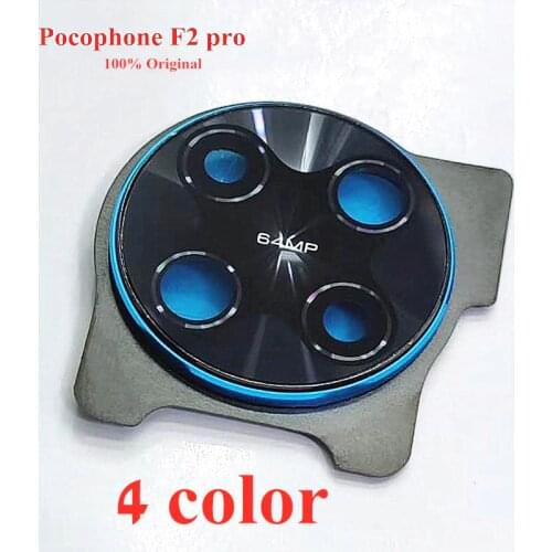 100% Original Back Camera Ring Glass Lens Cover Case For Xiaomi POCOPHONE F2 Pro Camera Frame Holder For POCO F2 Pro Camera Ring