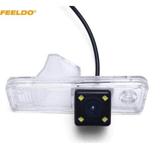 FEELDO 1Set Car Backup Rear View Camera With LED For Hyundai ix25 2014~Present Nigth Vision Reversing Park Camera #AM5274