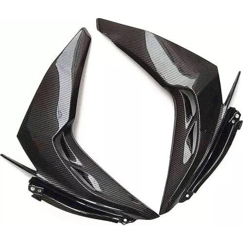 Kawasaki Z1000 2014-2016 For Front Side Radiator Shroud Cover Panel Fairing Carbon fiber Color